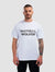 Tactical Wolves Kamuflaj Baskılı Beyaz Oversize T-shirt